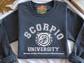 scorpio university shirt zodiac university astrology shirt graphic