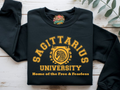 sagittarius university shirt zodiac university astrology shirt graphic