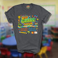 2nd grade tour shirt colorful school tour graphic