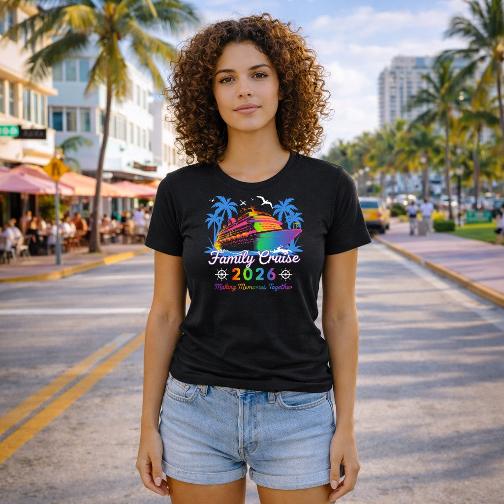 family cruise making memories 2026 shirt graphic sku 300-FR-07 vacation design