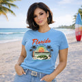 florida the sunshine state shirt graphic sku 300-FR-18 vacation design