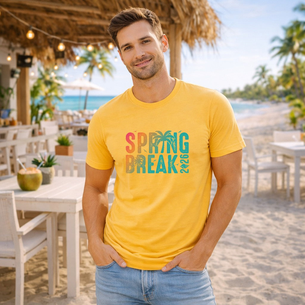 spring break citrus color shirt graphic sku 300-FR-28 vacation design