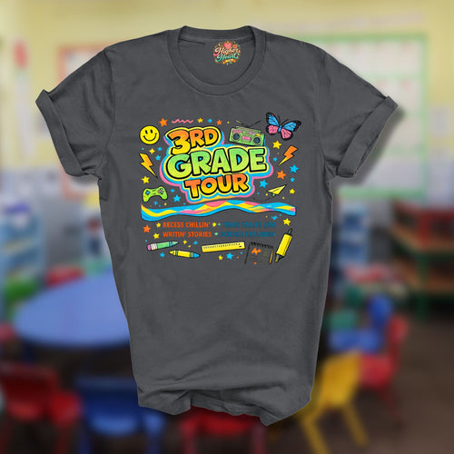 3rd grade tour shirt fun classroom tour design