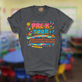 pre k tour shirt colorful preschool classroom tour graphic