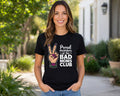 Funny “Proud member of the Bad Moms Club” t-shirt for moms sarcastic Mother’s Day gift