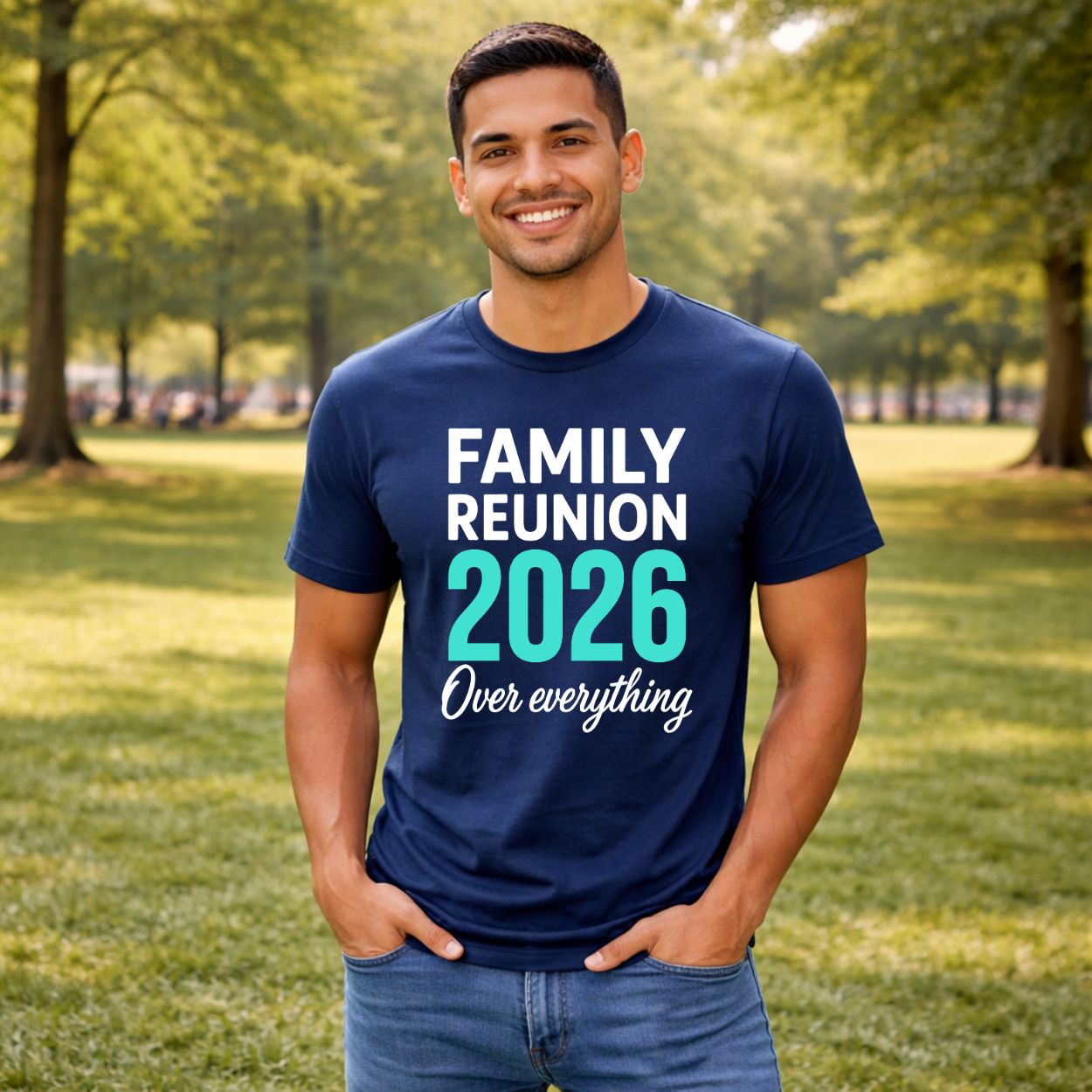 family reunion shirt family over everything 2026 design graphic