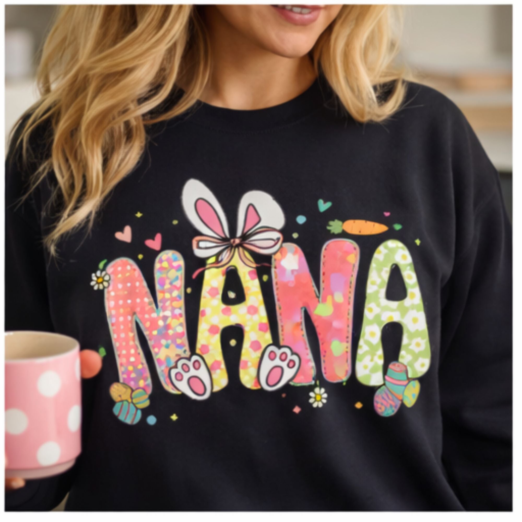 Nana Easter Bunny Shirt | easter bunny shirt easter shirt