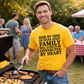 family reunion shirt side by side miles apart family connected 2026 design graphic
