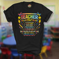 teacher tour shirt colorful classroom tour design
